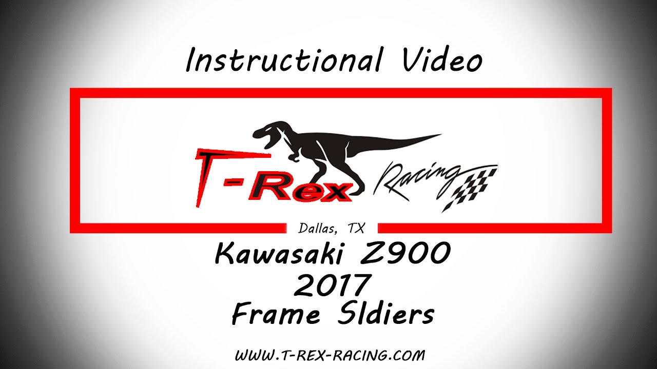 T Rex Racing 2017 Kawasaki Z900  / ABS / Sport Frame Slider Installation