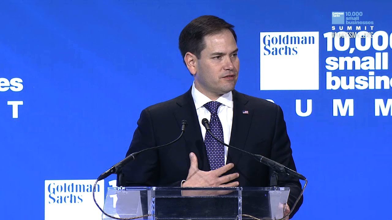 Remarks by Senator Marco Rubio