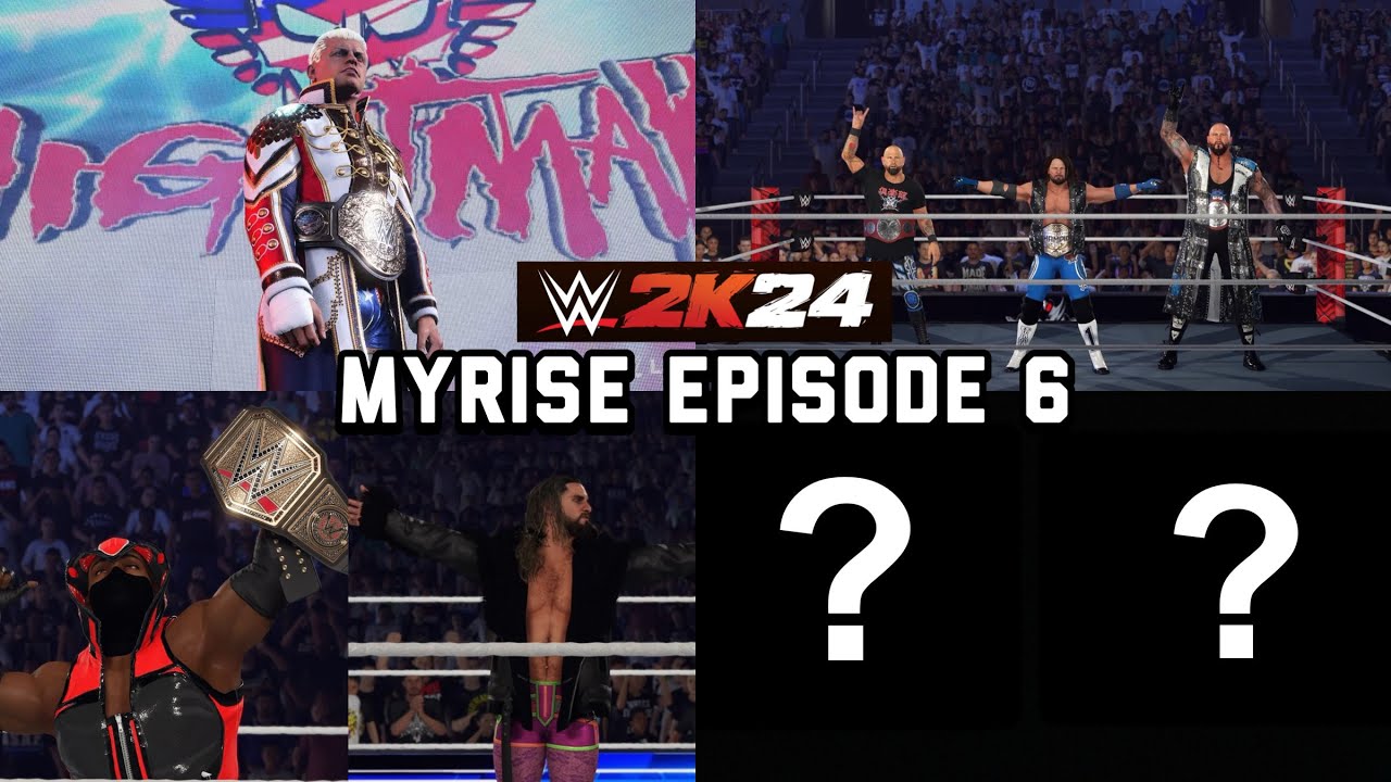 WHO WILL JOIN WARGAMES WITH ME?!? || WWE 2K24 MyRise Episode 6
