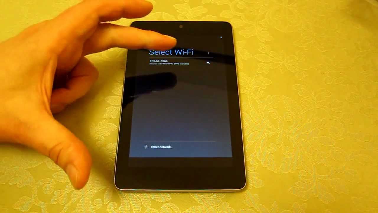 Google Nexus 7 - How to perform a 'Factory Reset' - How to Wipe Clean & Reset the Nexus 7
