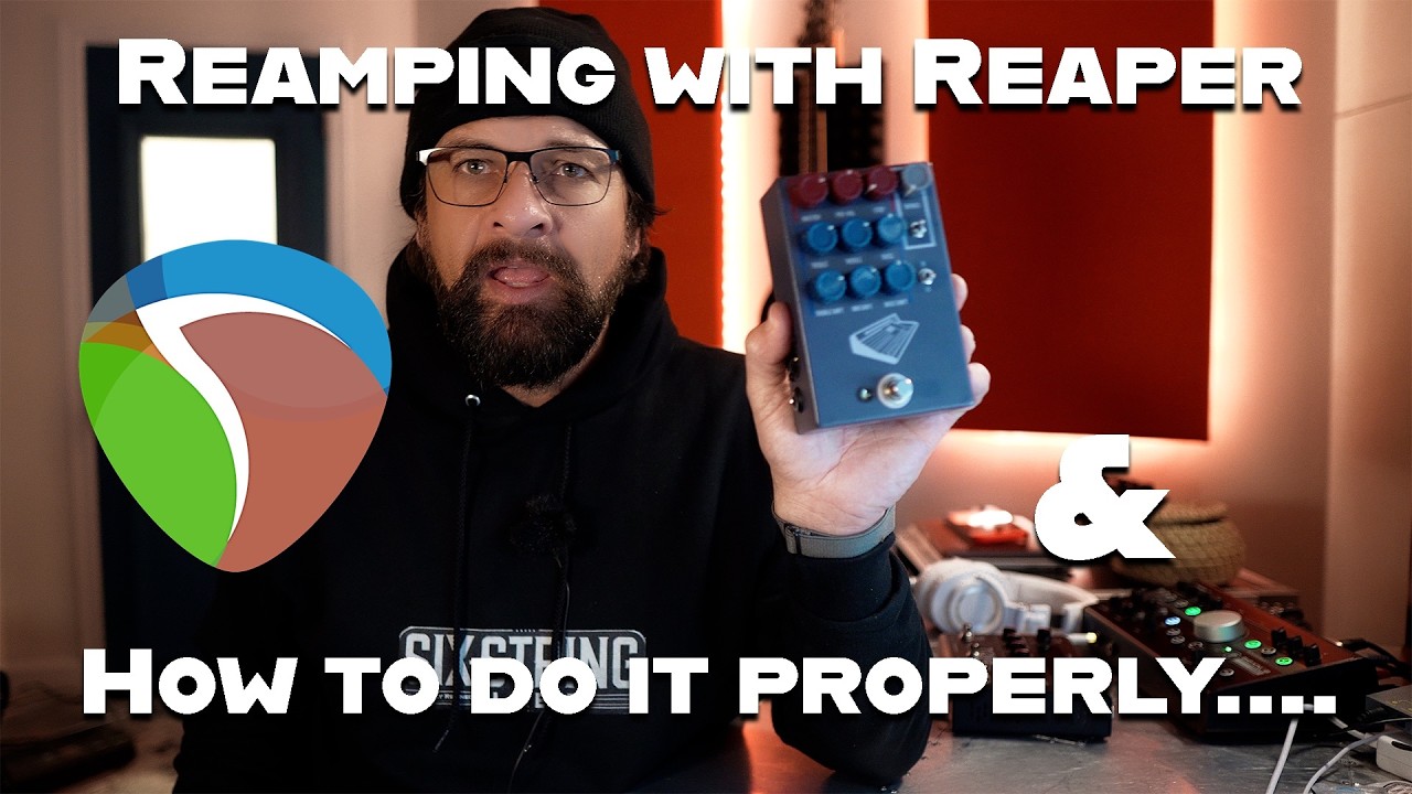 Reamping 101: What It Is, Why You Need It, and How to Do It in Reaper!