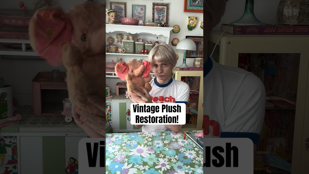 Vintage Plush Restoration! 
