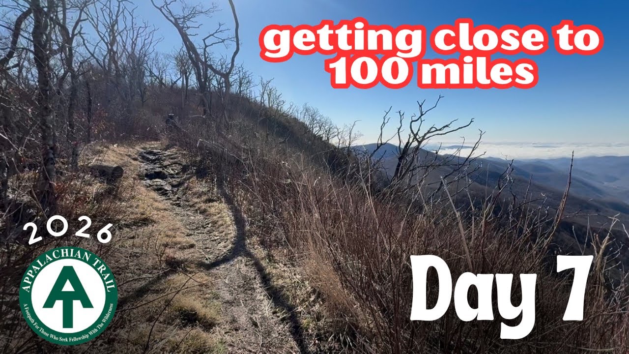 A BIG Hiking Day | Day 7 — NOBO Appalachian Trail 2026 - Muskrat Creek to Albert Mountain