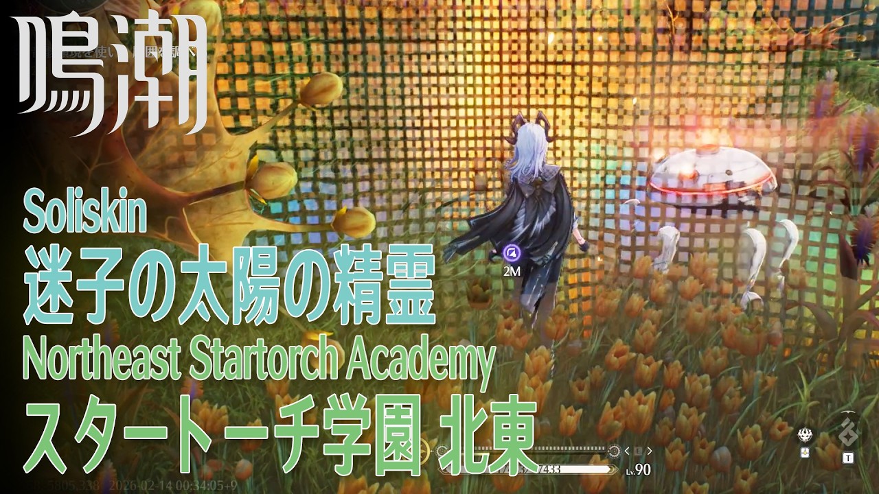 【鳴潮】迷子の太陽の精霊と秘蔵箱/ラハイロイ/スタートーチ学園北東 [Supply Chest,Northeast Startorch Academy,Lahai-Roi,Wuwa,49130]