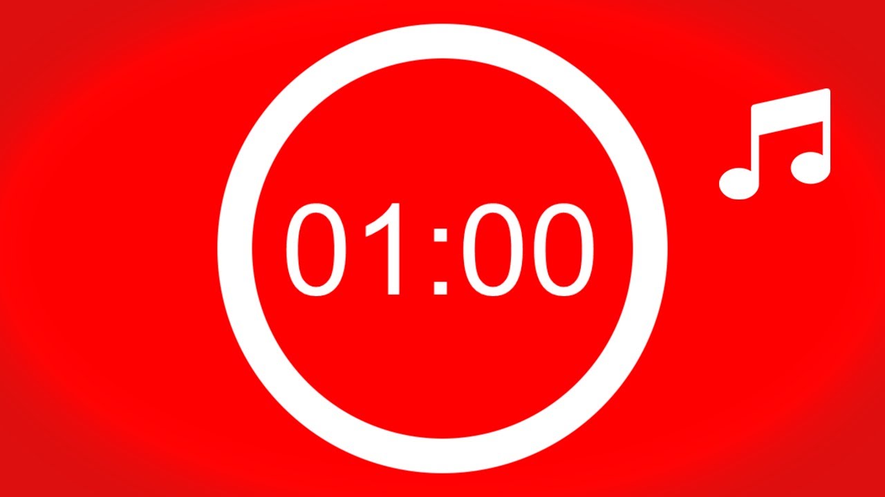 Cronômetro de 60 segundos ⏰ com música ♫