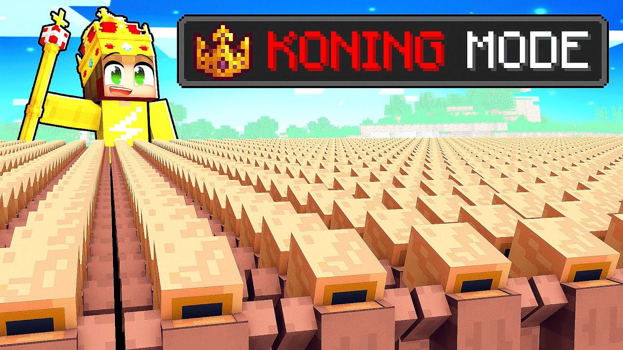 24 Uur Koning Van De Villagers (Minecraft Survival)