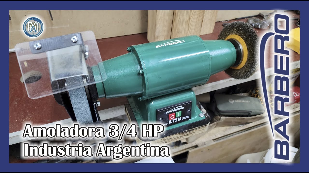 🛠️Es la mejor amoladora de banco del mercado? BARBERO Revolución en Herramientas Orgullo Nacional 🇦🇷
