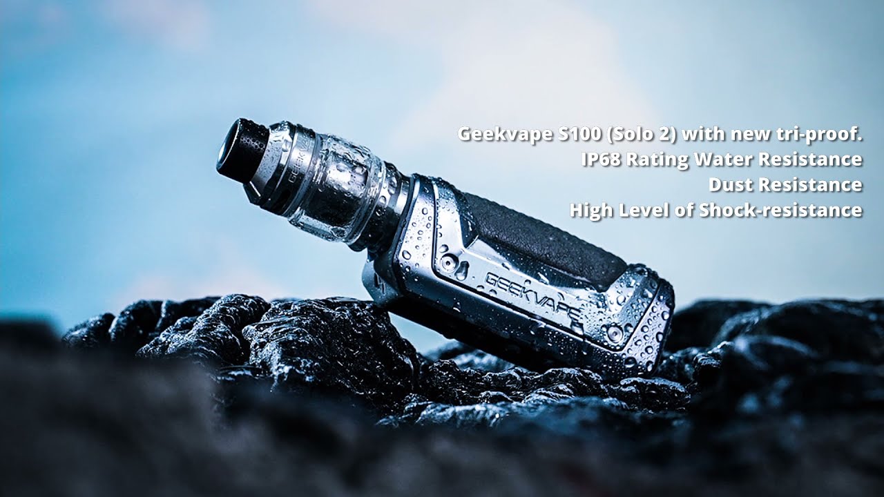 Geekvape Aegis Solo 2 (S100) Kit Unboxing UK | New Tri-proof Has The Solo