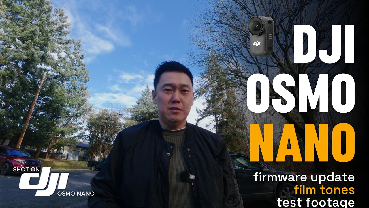 Обновление прошивки DJI Osmo Nano 🔥 | Объяснение 6 новых оттенков пленки (без цветокоррекции!)