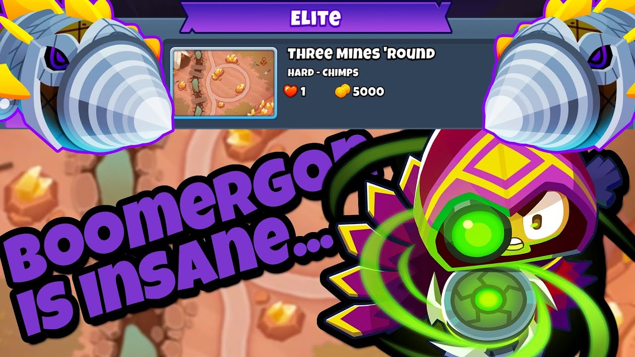 Elite Dreadbloon Chimps Guide || Three Mines 'Round BTD6