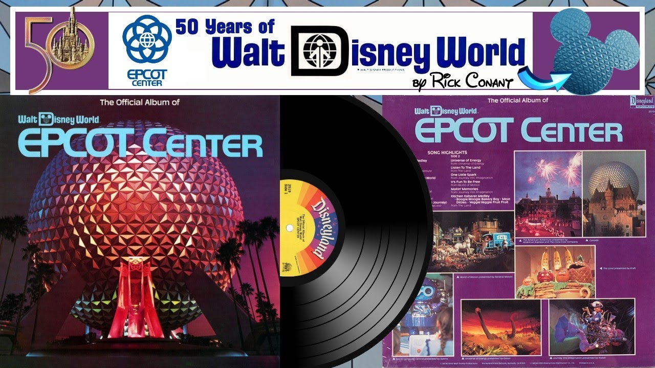 The Official Album of EPCOT CENTER LP - 12 KITCHEN KABARET MEDLEY