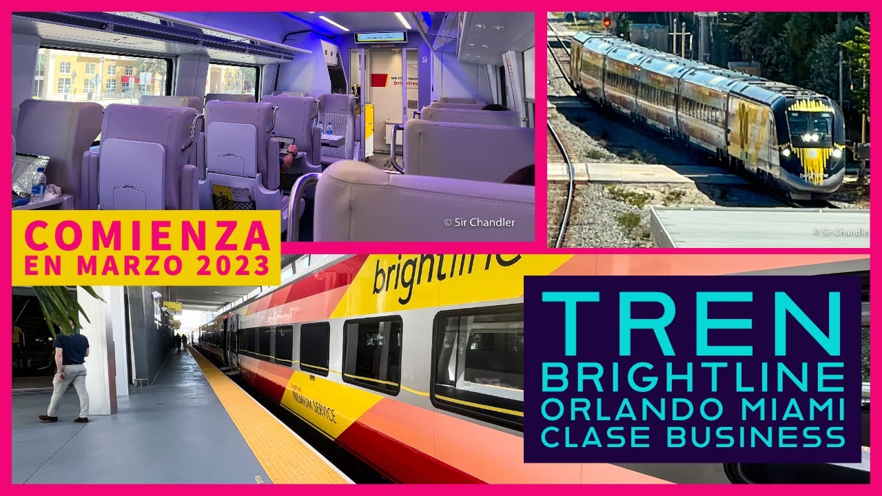 TREN PREMIUM - BRIGHTLINE - futuro Orlando Miami