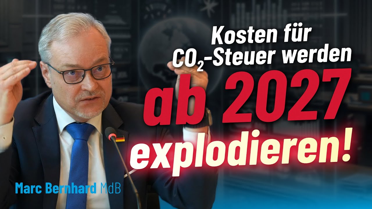Kosten f&uuml;r CO2-Steuer werden ab 2027 explodieren! 💥