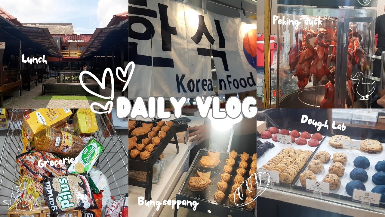 Grocery Haul & Food Vlog 💕 | Belanja + Kulineran Enak 🥨