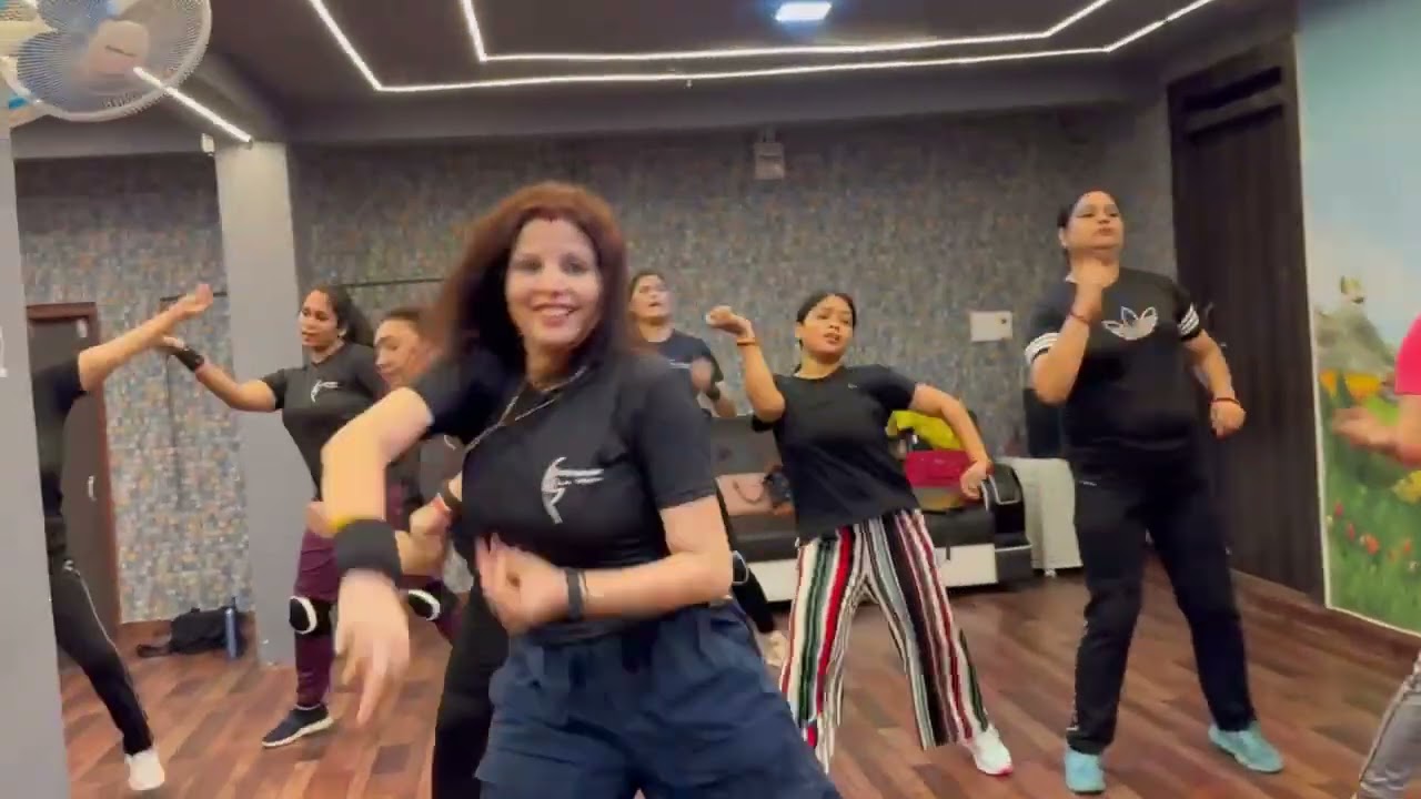 Zumba Steps|| Nachange Sari Raat||9304895882