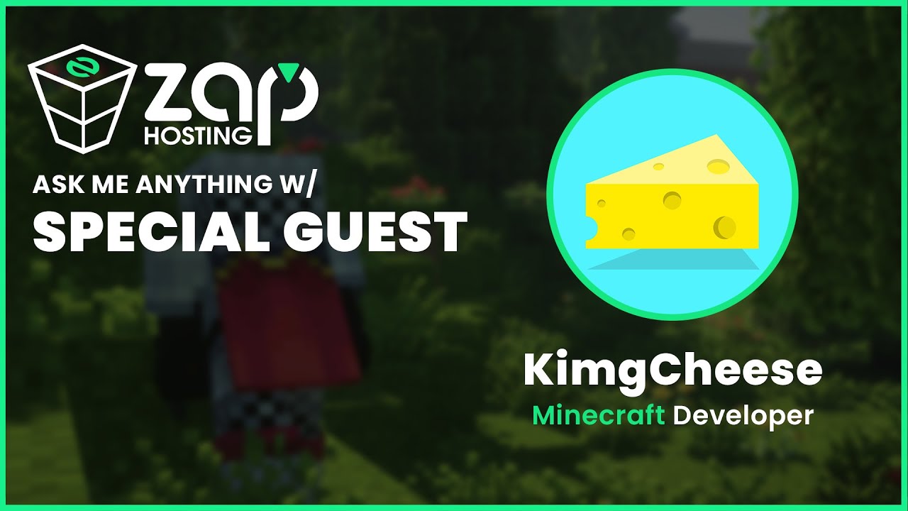 ZAP-Hosting AMA w/ KimgCheese (Minecraft Developer) | #3