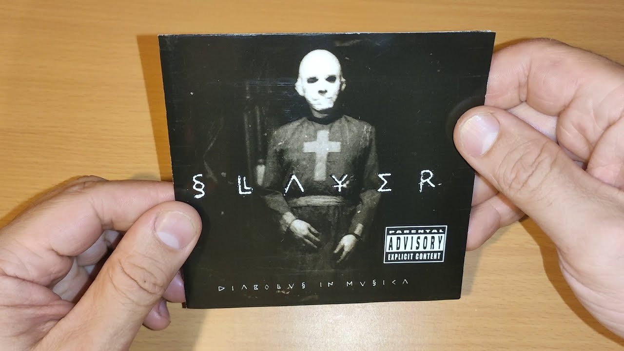 Обзор оформления CD альбома Slayer - Diabolus In Musica