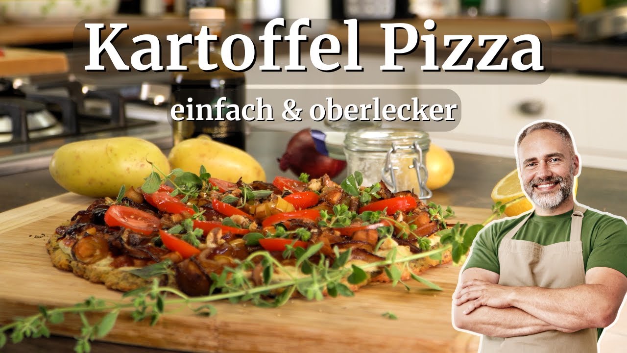 👉 “Knusprig, deftig und 100% pflanzlich — diese Kartoffel-Zwiebelpizza haut dich um!”