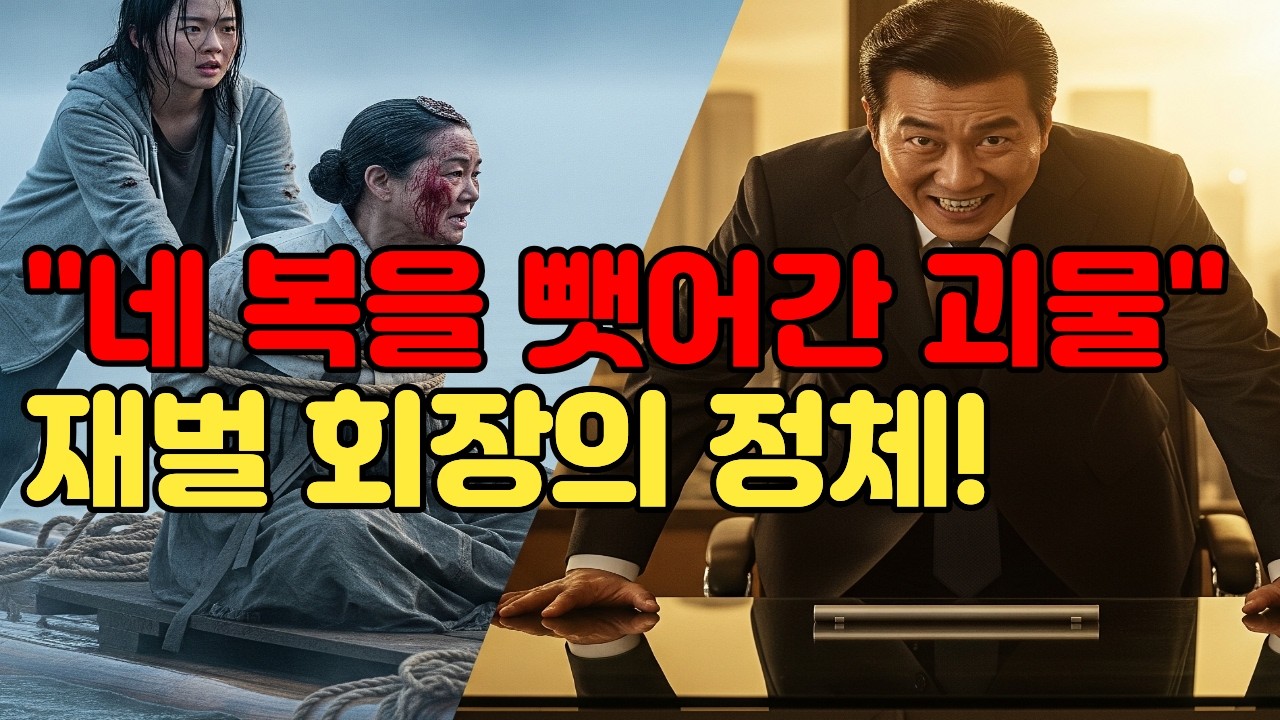 지독한 불운인 줄 알았는데, 내 복을 훔쳐 간 괴물이 재벌 회장이었다니! ㅣ 눈물사연 ㅣ감동사연ㅣ시니어사연ㅣ노후사연ㅣ인과응보