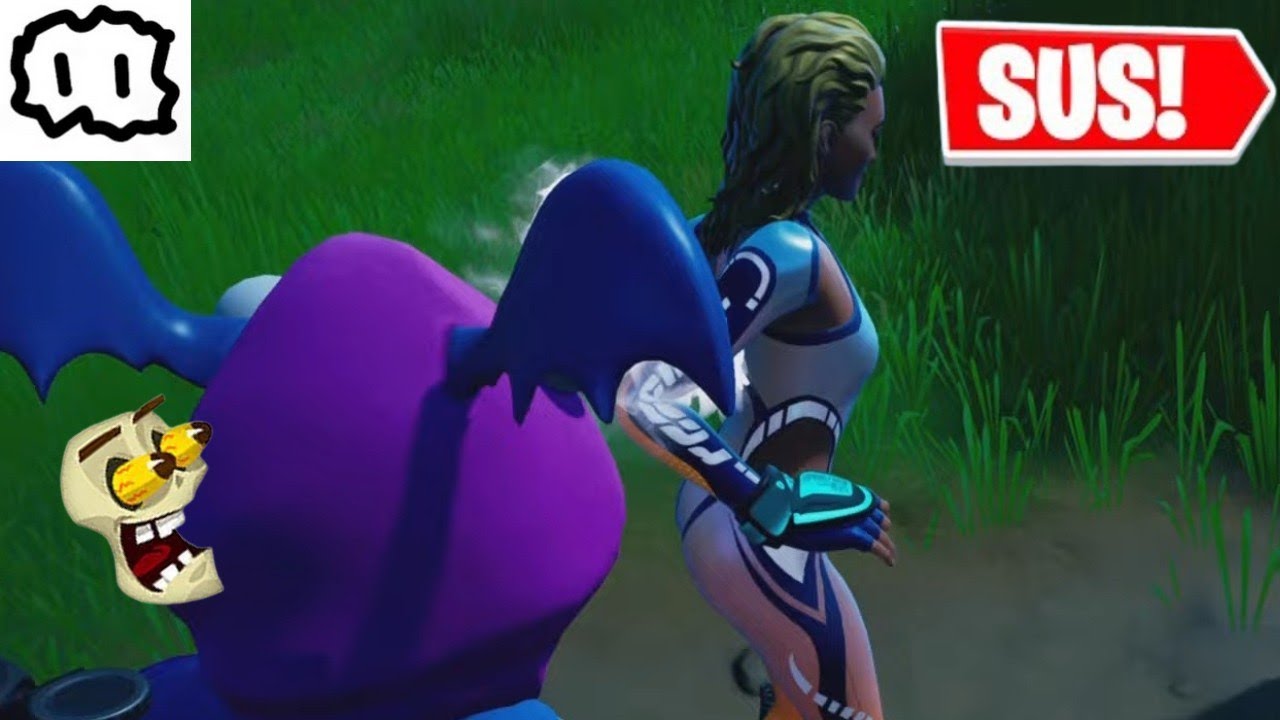 💀fortnite party royale and again sus ?!?! 🫧