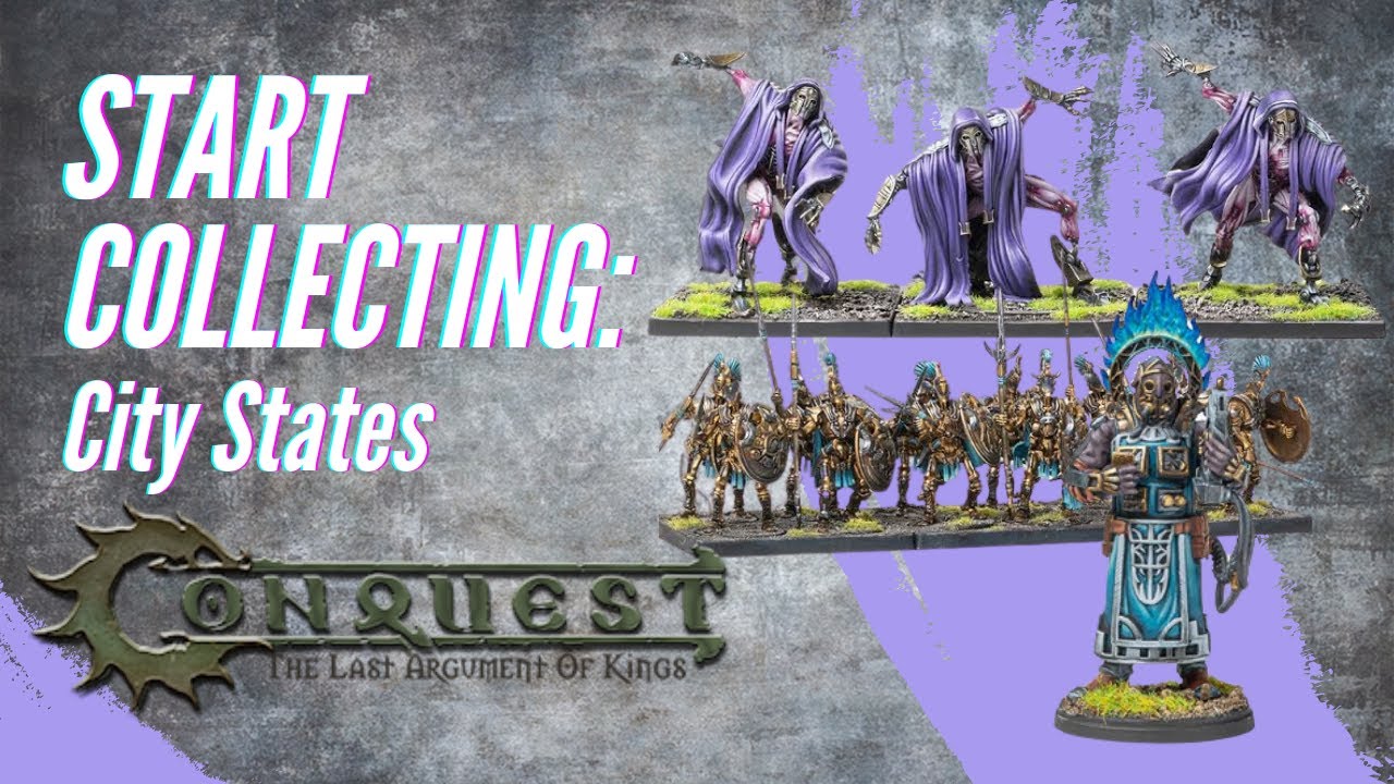 Start Collecting Conquest The Last Argument of Kings: City States - 2025 Supercharged Starter Set