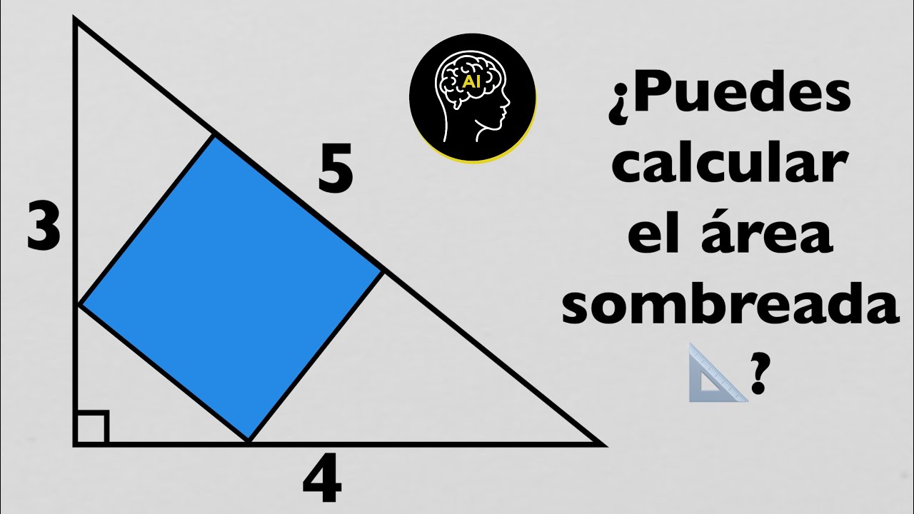 ¿Puedes resolver este problema geométrico de una manera diferente? | 😉😲😎