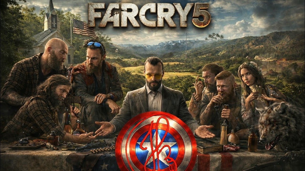 🎮🔴 FARCRY 5 PT-BR🇧🇷 I Ps5🕷#17 ( Muitdo doido isso ) 🔴