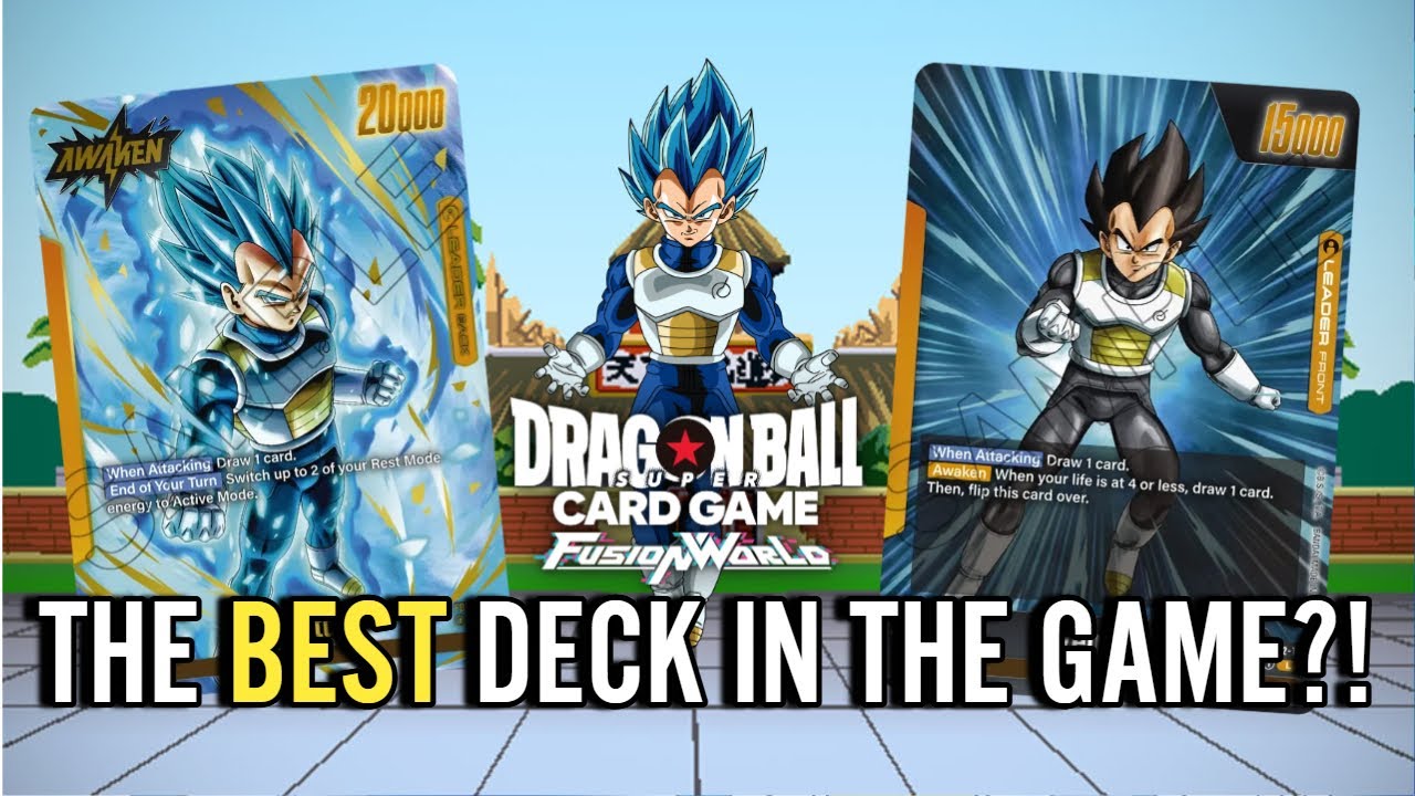 Yellow Vegeta Deck List & Gameplay | Dragon Ball Super Fusion World