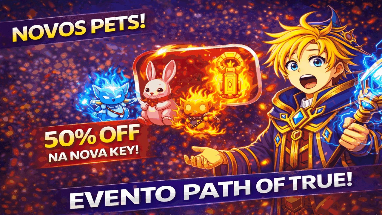🔥 NOVOS PETS + 50% OFF NA NOVA KEY + EVENTO PATH OF TRUE! | Ragnarok Landverse MA