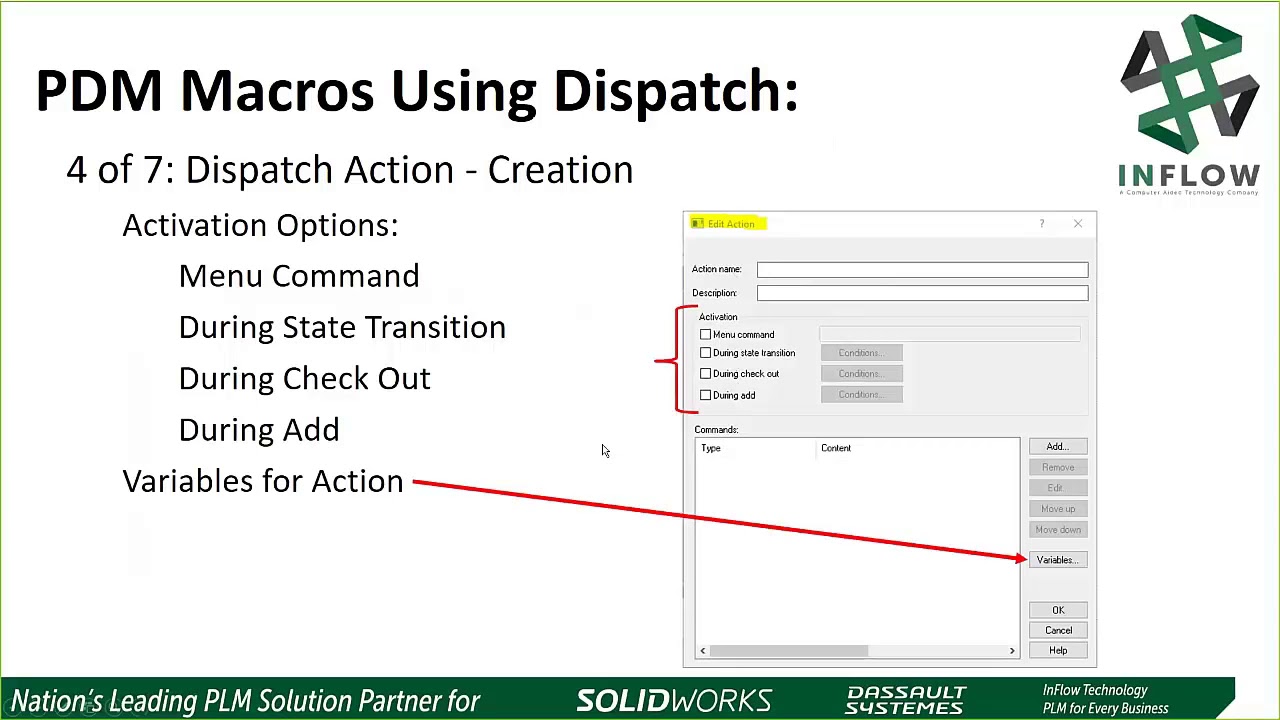 SOLIDWORKS PDM Macros Using Dispatch