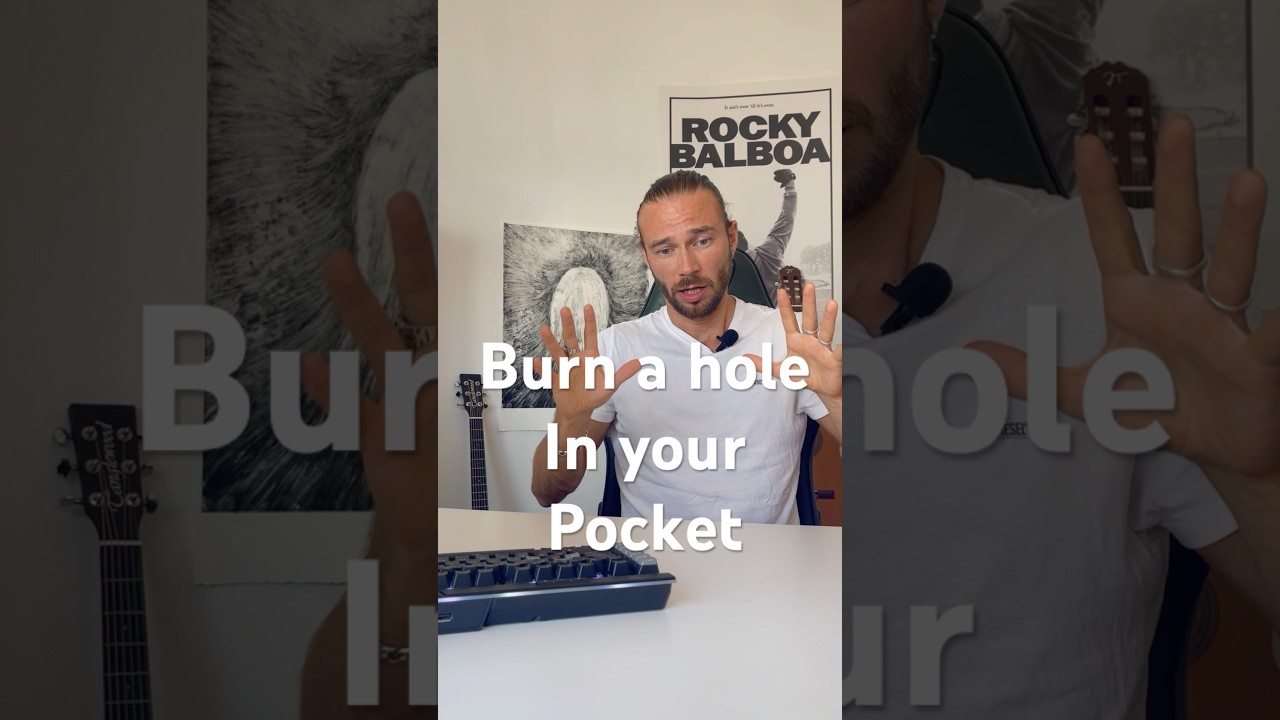Burn a hole in your pocket #englishgrammar #easyenglisheveryday #learnenglishwithfun #wordtips