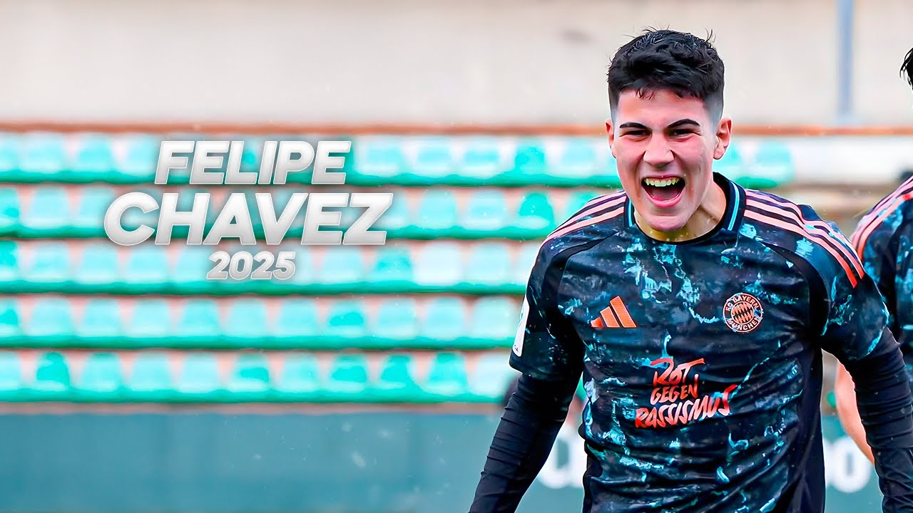Felipe Ch&aacute;vez - Technical Young Midfielder - 2025ᴴᴰ