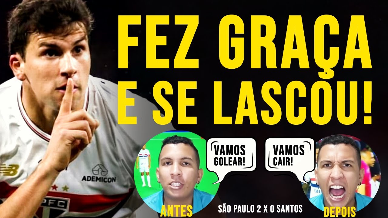 TORCEDOR SANTISTA QUIS LACRAR CONTRA O TRICOLOR E SE LASCOU!