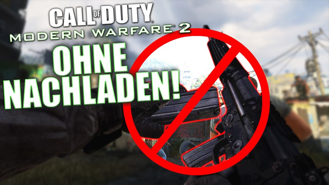 Kannst du Call of Duty: Modern Warfare 2 durchspielen ohne nachzuladen?! (kein Nahkampf)
