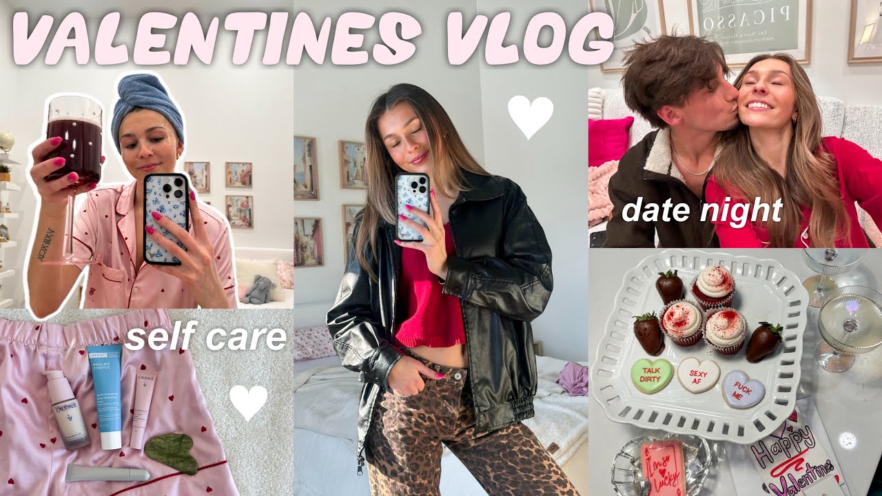 3 DAY VLOG: self care night, valentines date, shopping and lunch
