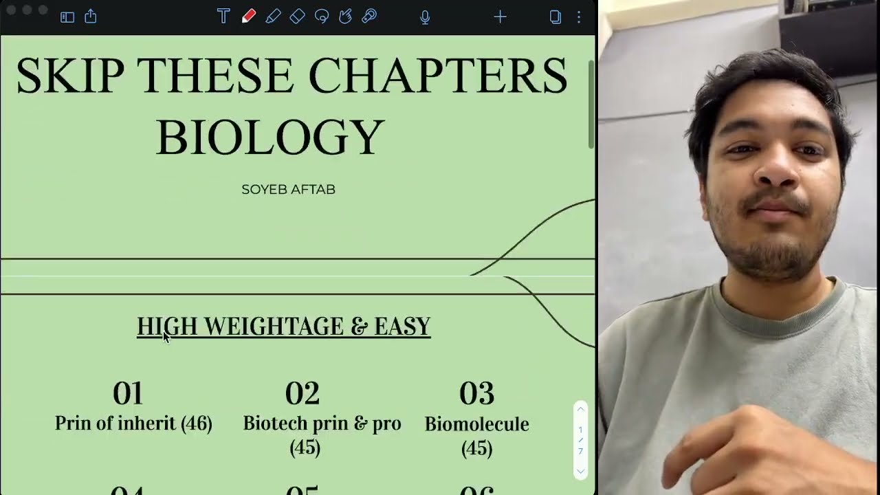 Skip These Bio Chapters 😳| Weightage Wise 🎯| Ultra High Priority Chapters NEET 2026 🚀| Soyeb 🔥