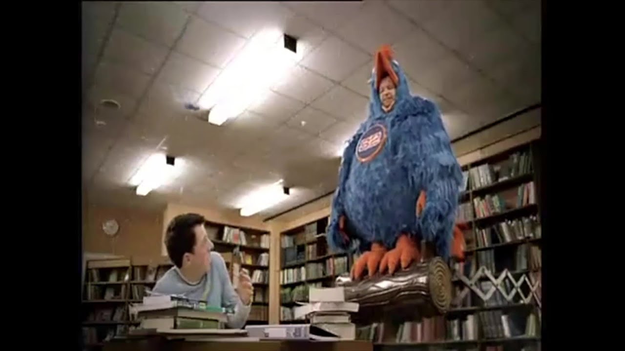 Crazy Irn-Bru Giant Bird in the Library TV Commercial | 2006 UK TV ADVERT