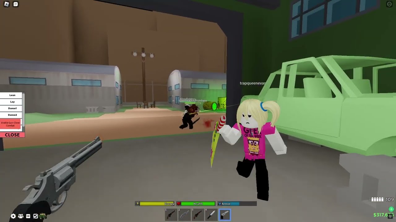 Headless tryhard Destroys dahoodians at 20%...