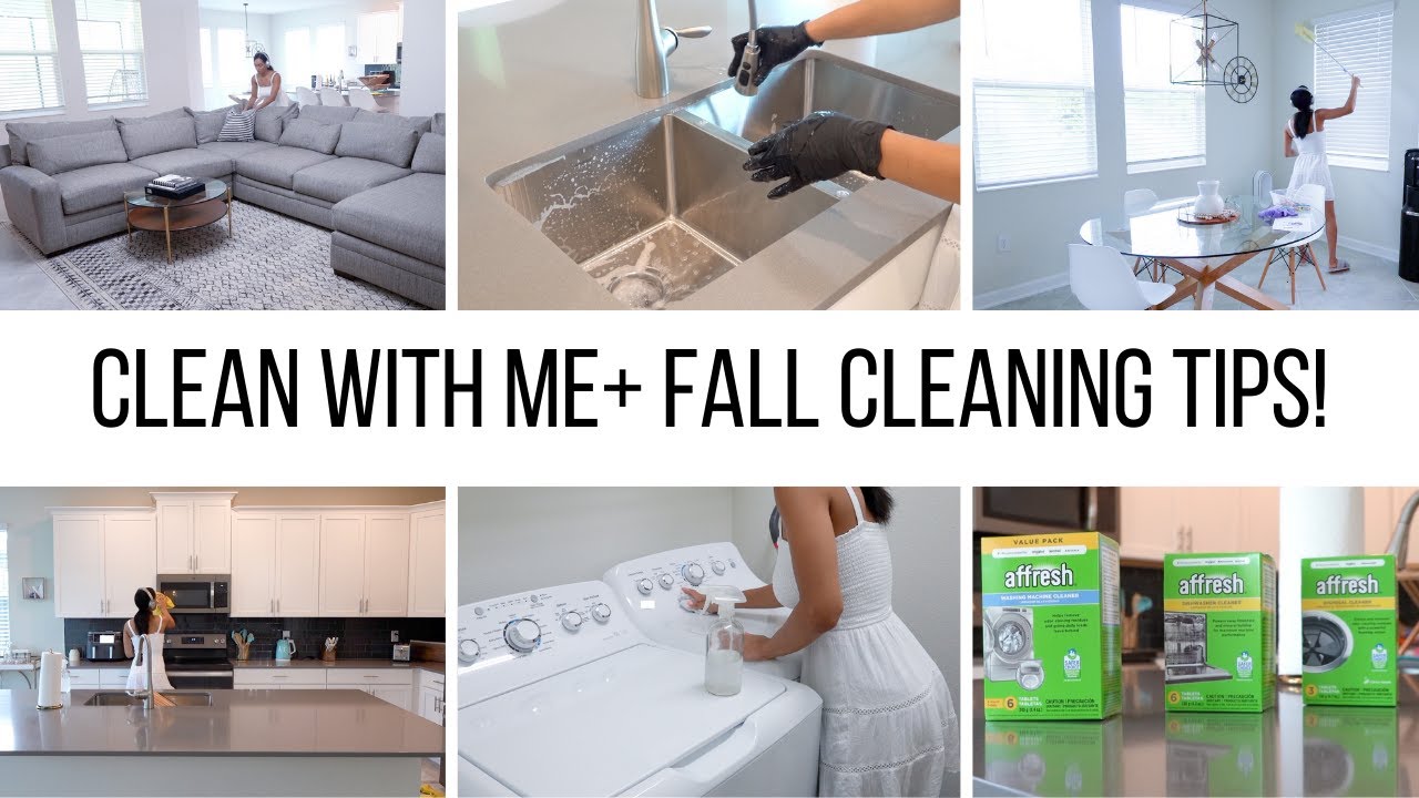 FALL CLEANING TIPS // CLEAN WITH ME // FALL 2021