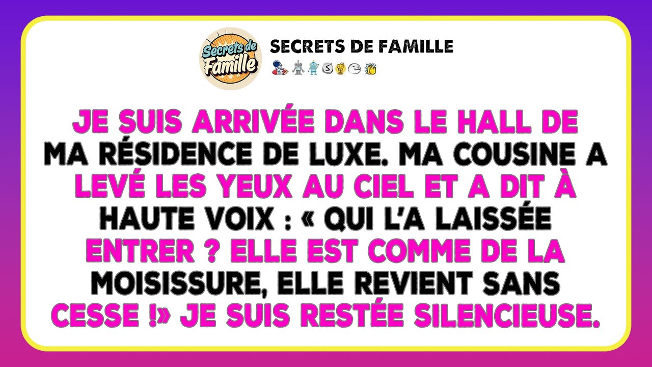 Ma Famille S'est Moquée De Moi Dans Ce Hall De Luxe, Jusqu'à Ce Que Le Gardien Révèle Tout.