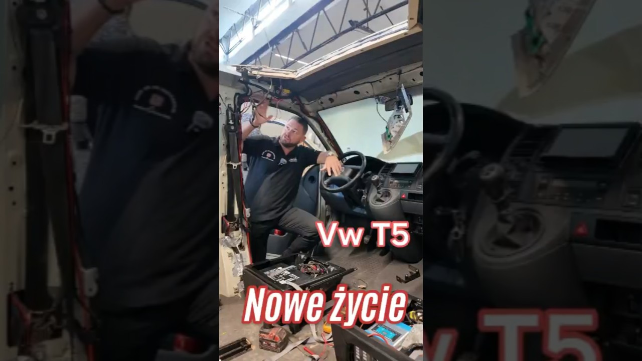 🚐 Z Caravelli na Multivana! Nowe życie dla VW T5 🔧💥