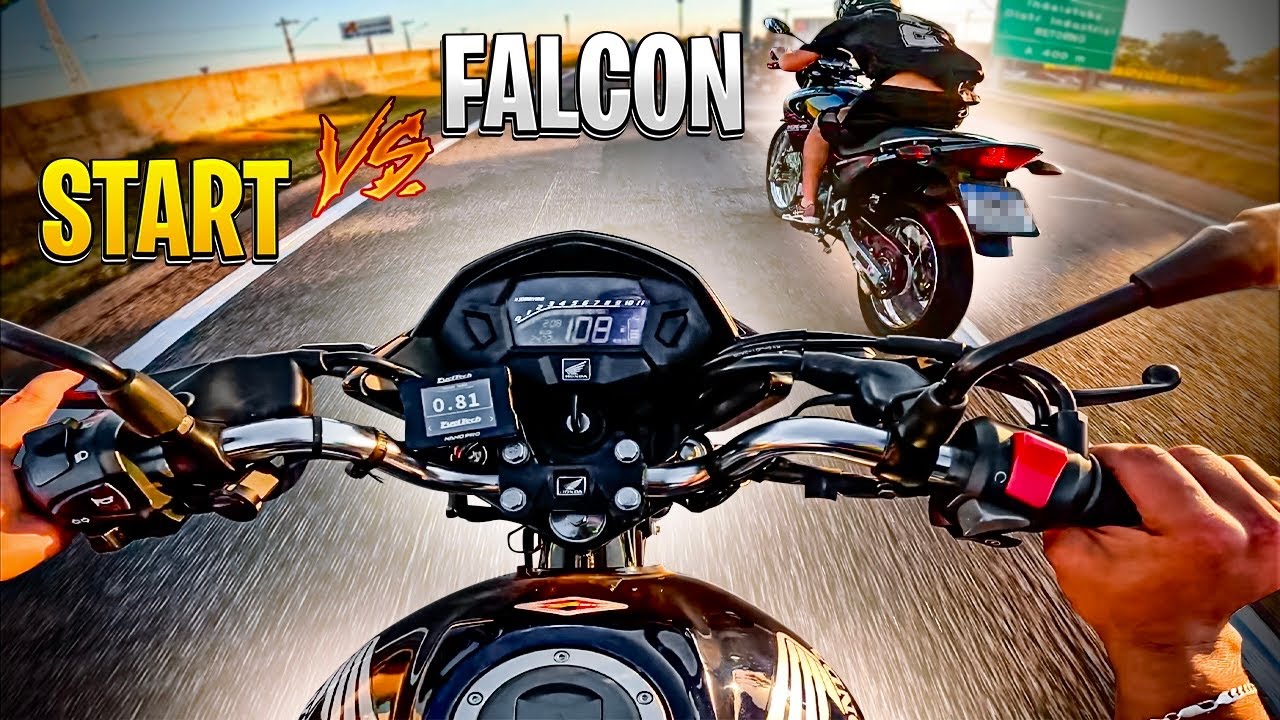 FALCON 400 vs START 230 - RACHA DE GENTE GRANDE
