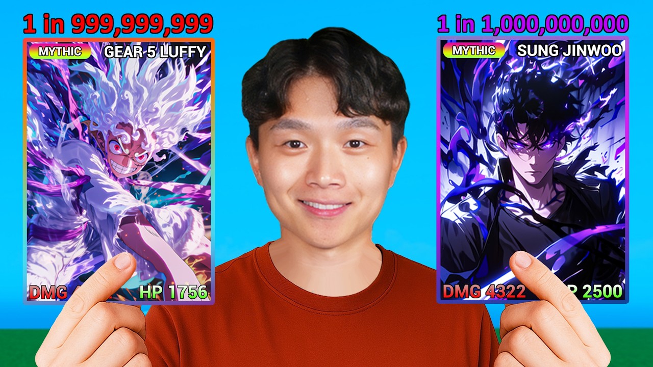 Unlocking the RAREST Anime Cards in Roblox