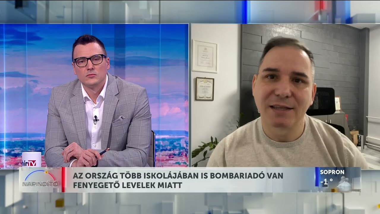 Napindító – Az ország több iskolájában is bombariadó van fenyegető levelek miatt - HÍR TV