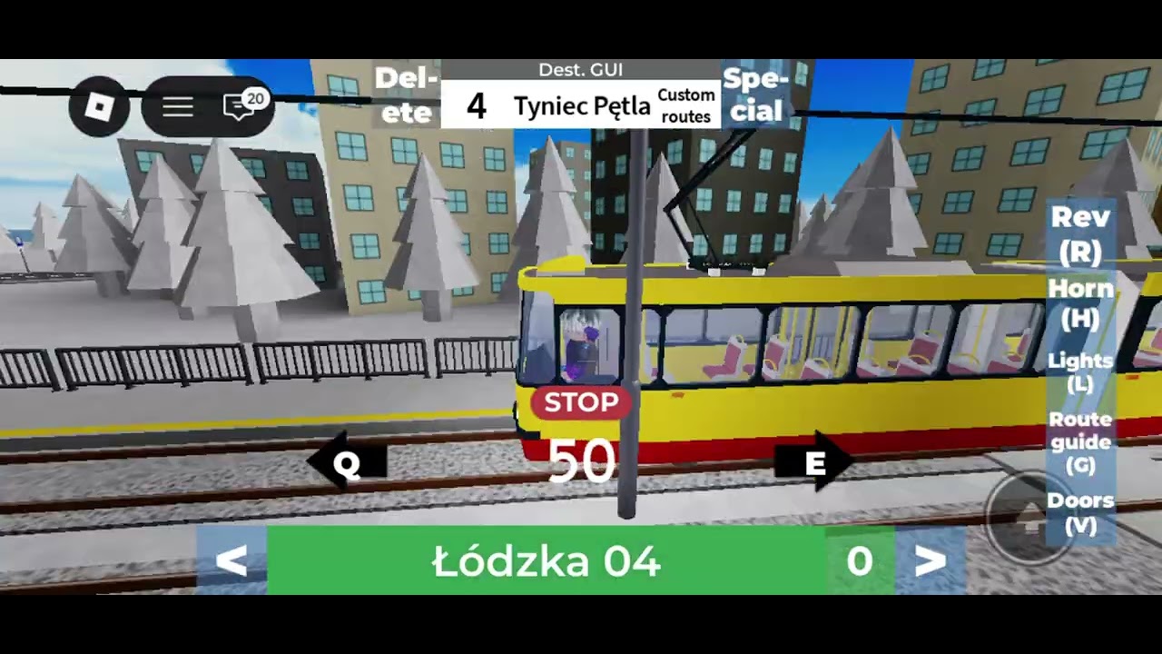 Trajet tramway nids buses and trams Blachownia🔜Tyniec Pętla (désolé pour la mauvaise qualité)