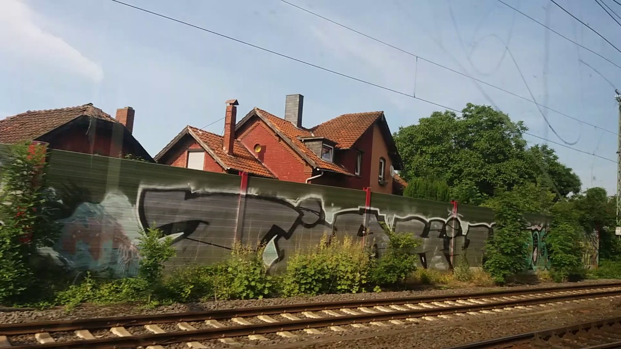 Zugfahrt von Hauptahnhof Hildesheim nach Hildesheim Ost  am 6.07.2017