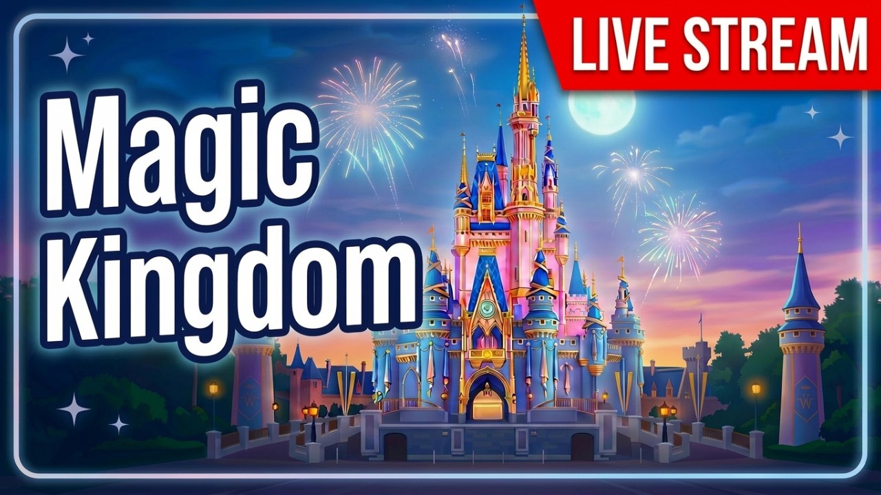 🔴 LIVE: Magic Kingdom Live Stream