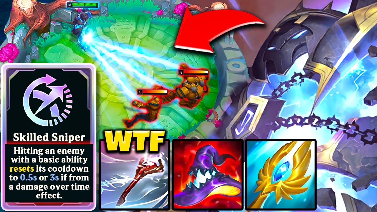 What happens when the Rank 1 Xerath plays Arena... (SKILLED SNIPER AUGMENT)