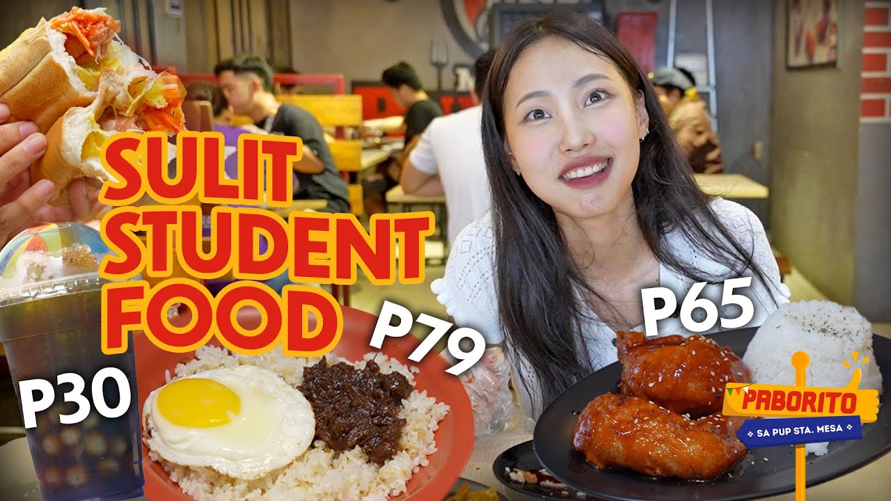 Discovering the REAL Budget Food at a Philippine University! | PABORITO in PUP