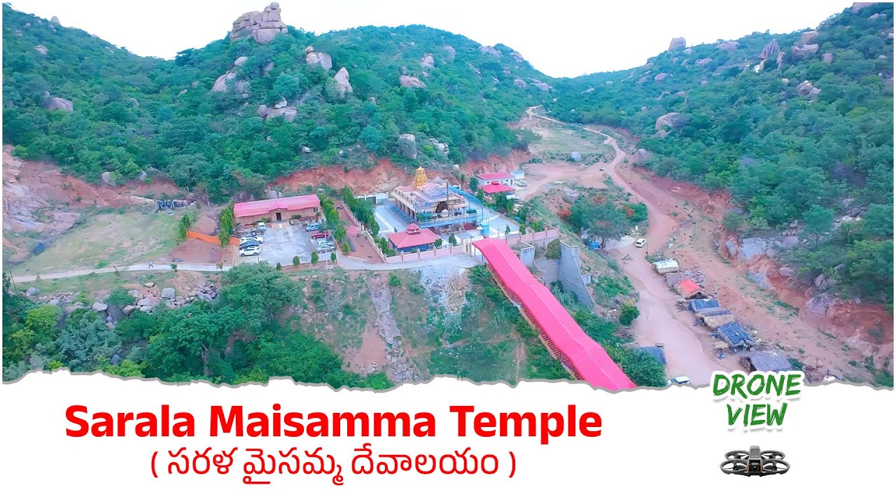 Sarala Maisamma Temple | Drone View